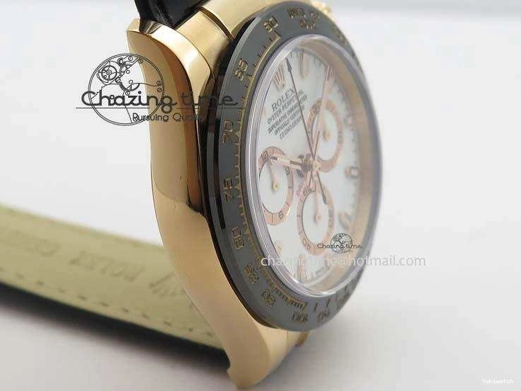 Black 116515 Edition Noob Strap On Best 1:1 Dial Leather A7750 White Daytona 0323